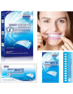 Tiras Blanqueadoras de Dientes Ray of Smile - 28 Tiras Menta 2