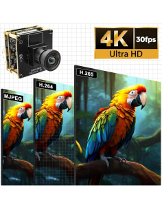 Cámara SVPRO 4K USB HDMI 120 Ángulo Amplio 2X Zoom 2