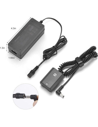 Kit Batería Dummy King Ma NP-FZ100 para Cámaras Sony