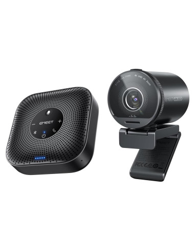Webcam 4K EMEET S800 + Altavoz Bluetooth M0 Plus