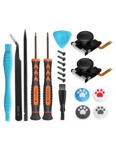 Joystick de Efecto Hall Rzkipdy para JoyCon - Kit 19 en 1