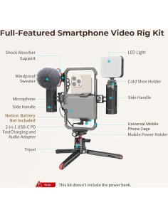 Kit de Rig de Video SmallRig para Smartphone y Cámaras 2