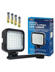 Iluminación LED Synergy Digital para Camcorder Sony FDR-AX43