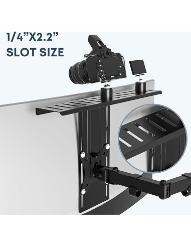 Soporte de Monitor VESA WORLDLIFT 16" Ajustable 5kg Negro