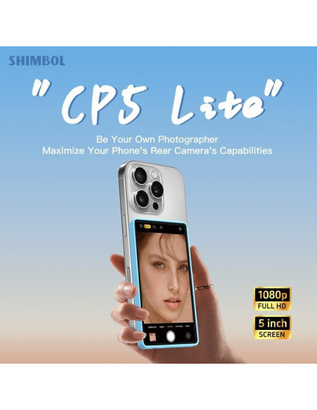 Monitor CP5 Lite 5" 1080P Full HD para Vlog y Selfie - Shimbol