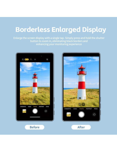 Monitor CP5 Lite 5" 1080P Full HD para Vlog y Selfie - Shimbol