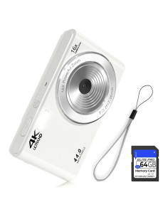 Cámara Digital Compacta SMARTKLIK 44MP FHD 4K Zoom 16x