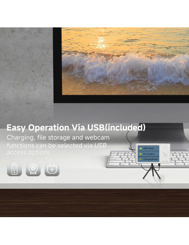 Cámara Digital Compacta SMARTKLIK 44MP FHD 4K Zoom 16x