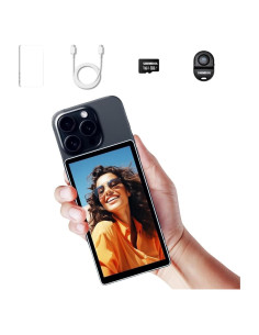 Monitor de Vlog Shimbol CP5 5" FHD Táctil Bluetooth Blanco