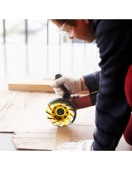 Ruedas de Amolar de Diamante HRLORKC 10 cm 2 Piezas para Concreto