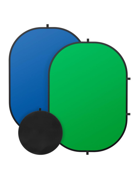 Fondo de Pantalla Verde y Azul Reversible 2 en 1 SEDGEWIN 1.99kg