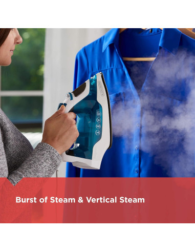 Plancha Compacta BLACK+DECKER Easy Steam IR06V 0.94kg