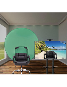 Pantalla Verde Chroma Key Prymall 60" Portátil con Bolsa 2