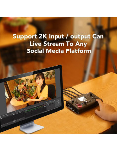 Mezclador de Video RGBlink Mini 4 Entradas HDMI 2K 2