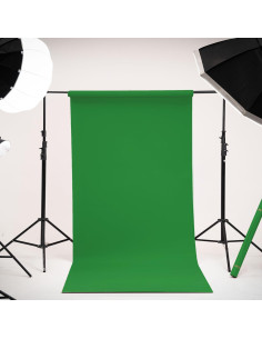 Fondo de papel sin costuras Kate verde 271.5x10m para fotografía 2