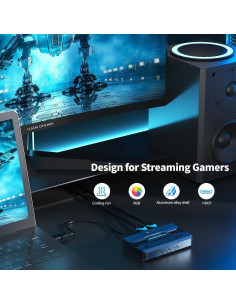 Tarjeta de Captura de Video 4K Yinker UHV30-L HDMI HDR VRR 2