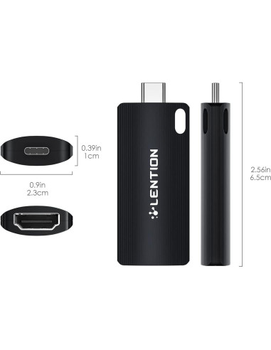 Tarjeta de Captura de Video LENTION VC20 4K HDMI a USB-C