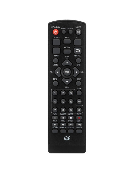 Sintonizador y Grabador de TV Digital GPX TVRT149B HD