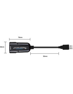 Tarjeta de Captura HDMI a USB 2.0 HDSUNWSTD 1080p 30Hz 2