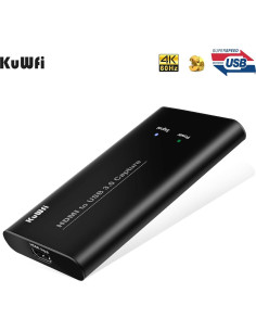 Tarjeta de Captura KuWFi HDMI a USB3.0 1080P para Juegos 2