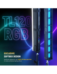 Kit de Difusor de Luz LED NEEWER para TL120C RGB 126x5x7 cm 2