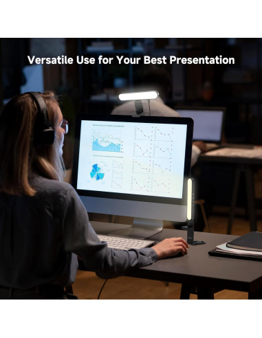 Kit de Iluminación LED Doble para Videoconferencias GegonC