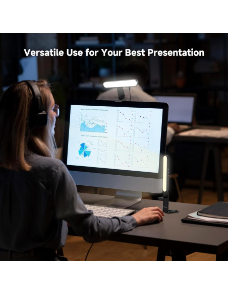 Kit de Iluminación LED Doble para Videoconferencias GegonC