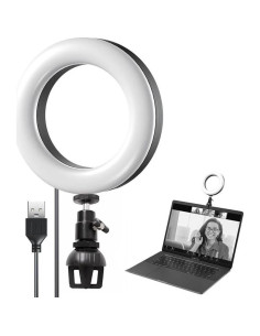 Kit de Iluminación LED HuaerHui para Videoconferencias 15.8cm 2