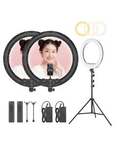 Anillo de Luz AMBITFUL RL-480 45cm 60W 3000-6000K LED