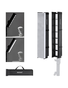 Softbox NEEWER con Rejilla y Difusor para Stick de Luz LED
