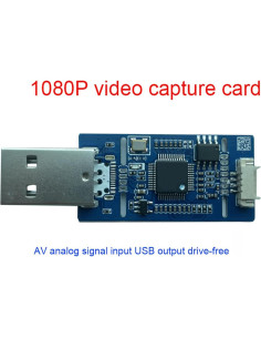 Módulo de Captura CVBS a USB ATCCPYDM 1080P UVC 2