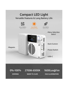 Kit de Luz LED Bi-Color Amaran Ace 25x 32W con Accesorios 2