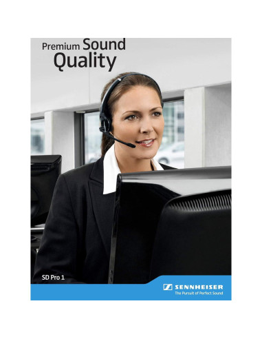 Auricular Inalámbrico Sennheiser SD PRO1 - PC y Teléfono