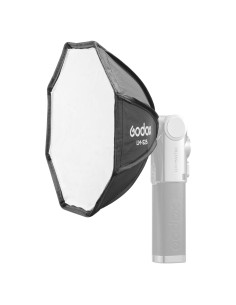Softbox Octagonal Godox LM-S25 para Flash Retro - Iluminación Suave