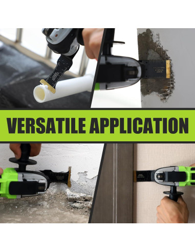 Cuchillas Oscilantes de Titanio COMOWARE 10 Pcs Multi-Tarea