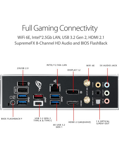 Placa Base ASUS ROG Strix B550-F Gaming WiFi II AM4 ATX