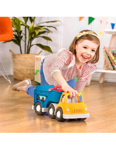 Camión Transportador de Juguete Battat con 2 Coches - 1 año+ 2