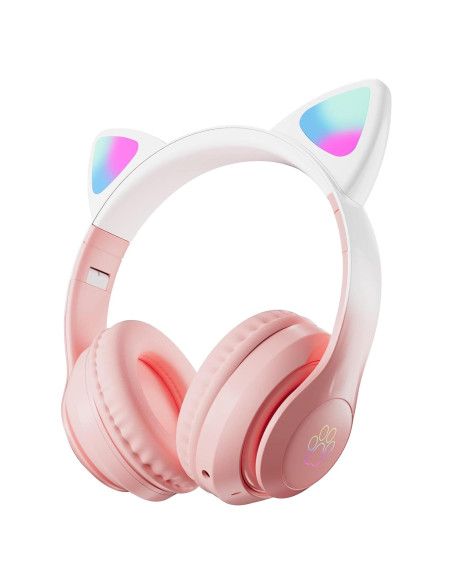 Auriculares Inalámbricos Bluetooth TOKANI STN28 Rosa Niños