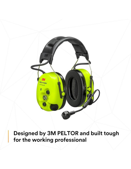 Auriculares 3M PELTOR WS ProTac XPI Diadema Grande Amarillo