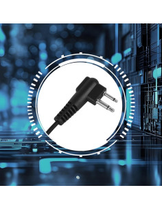 Auricular Táctico de Garganta Chenzhou para Radio Motorola M 2