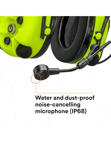 Auriculares 3M PELTOR WS ProTac XPI Diadema Grande Amarillo