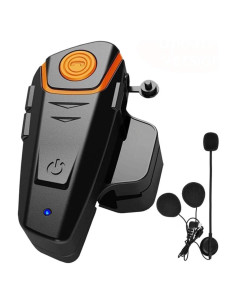 Auricular Bluetooth Dgakcvb BT-S2 para Motocicleta 1000m