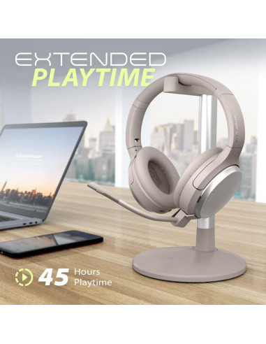 Auriculares Bluetooth Avantree Eon con ANC y micrófono desmontable