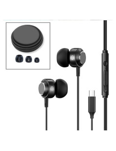 Auriculares USB-C DUOYHIEL DL43 HiFi con micrófono y control