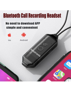 Auriculares Bluetooth Waytronic WT-RS1 con grabación de llamadas 2