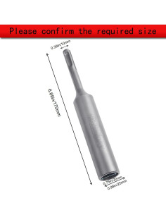 Controlador de Varilla de Tierra Relioky SDS Plus 170mm 2