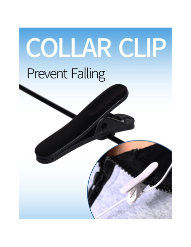 Auriculares con cable Yodamiack 3 metros con micrófono - Paquete de 3