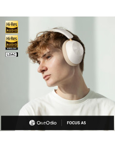 Auriculares Inalámbricos OneOdio Focus A5 ANC 75H Bluetooth 5.4 2