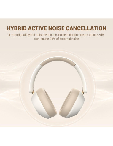 Auriculares Inalámbricos OneOdio Focus A5 ANC 75H Bluetooth 5.4