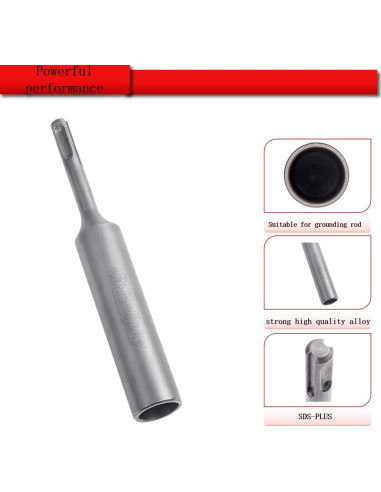 Controlador de Varilla de Tierra Relioky SDS Plus 170mm